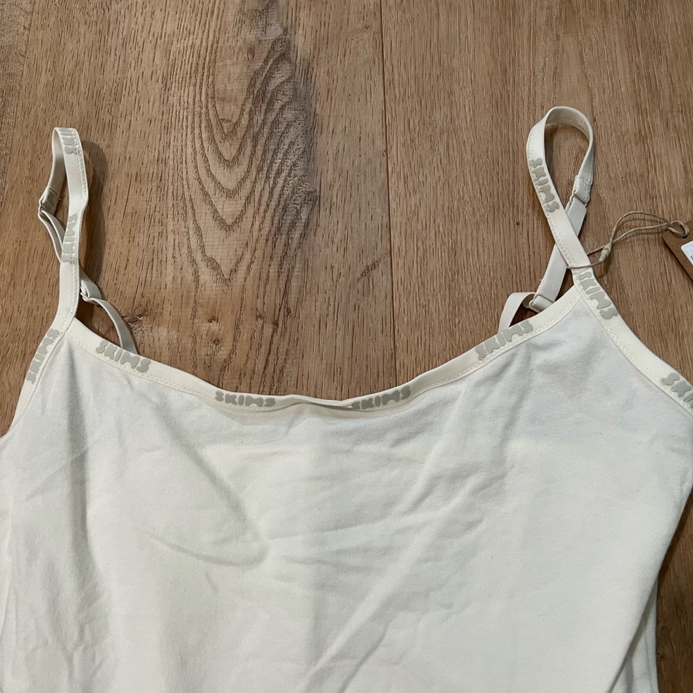 🤍SKIMS COTTON LOGO BODYSUIT IN MARBLE L